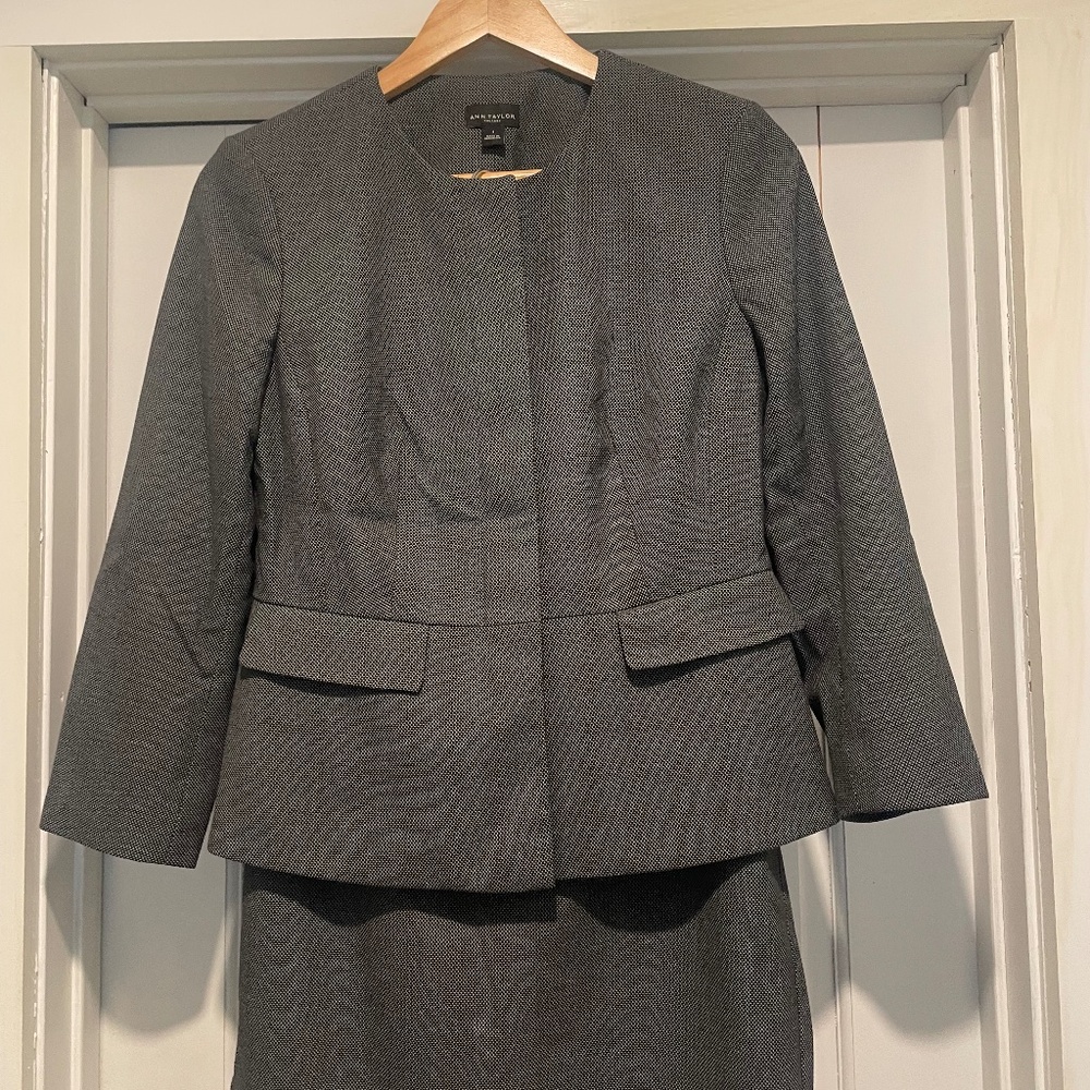 Ann Taylor Factory Skirt Suit